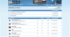 Desktop Screenshot of forum.strihvidea.cz